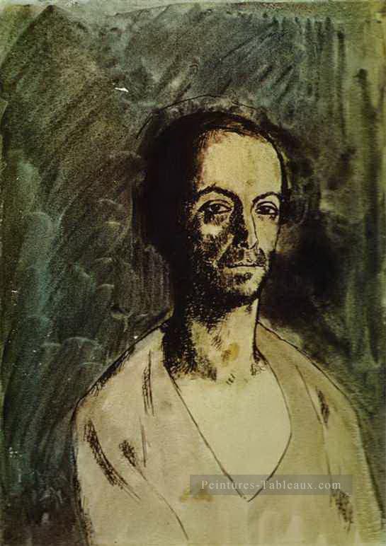 Le sculpteur catalan Manolo Manuel Hugue 1904 Pablo Picasso Peintures à l'huile